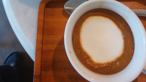 first a coffee